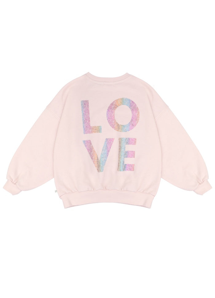 Jenest | Maxi sweater |Blossom rose