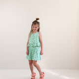 Jenest | Sofie top flower aop | Fresh green