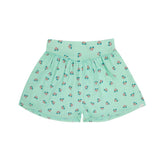 Jenest | Summer shorts flower aop | Fresh green