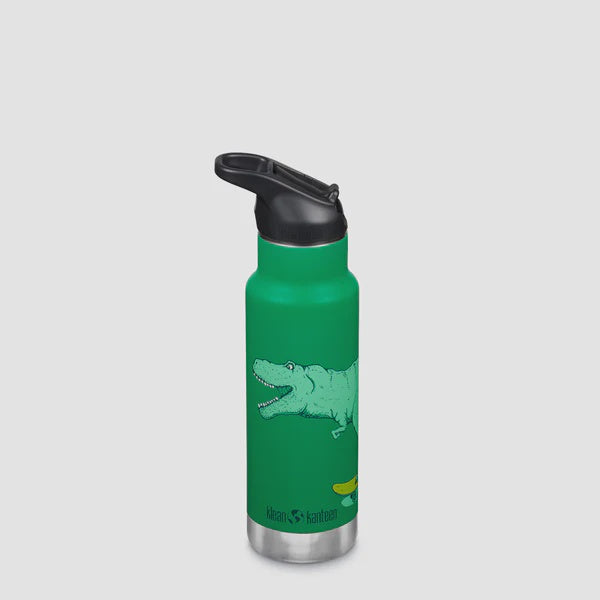 Klean Kanteen | Kinder isolatiefles classic narrow | 355ml/12oz met flip/sportdop