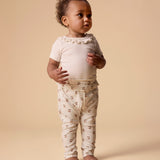 Lil' Atelier | Flayo pants - Coconut milk cherry