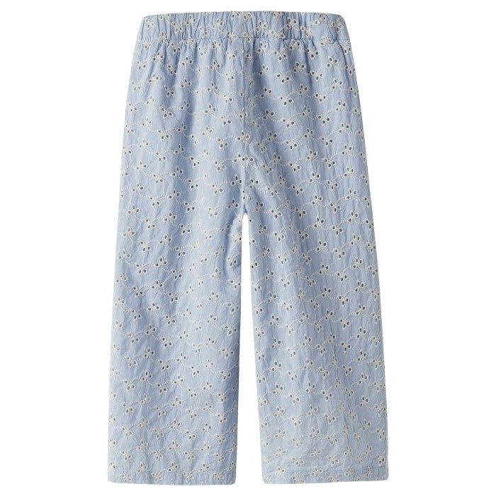 Lil' Atelier Tessie wide pant zen blue