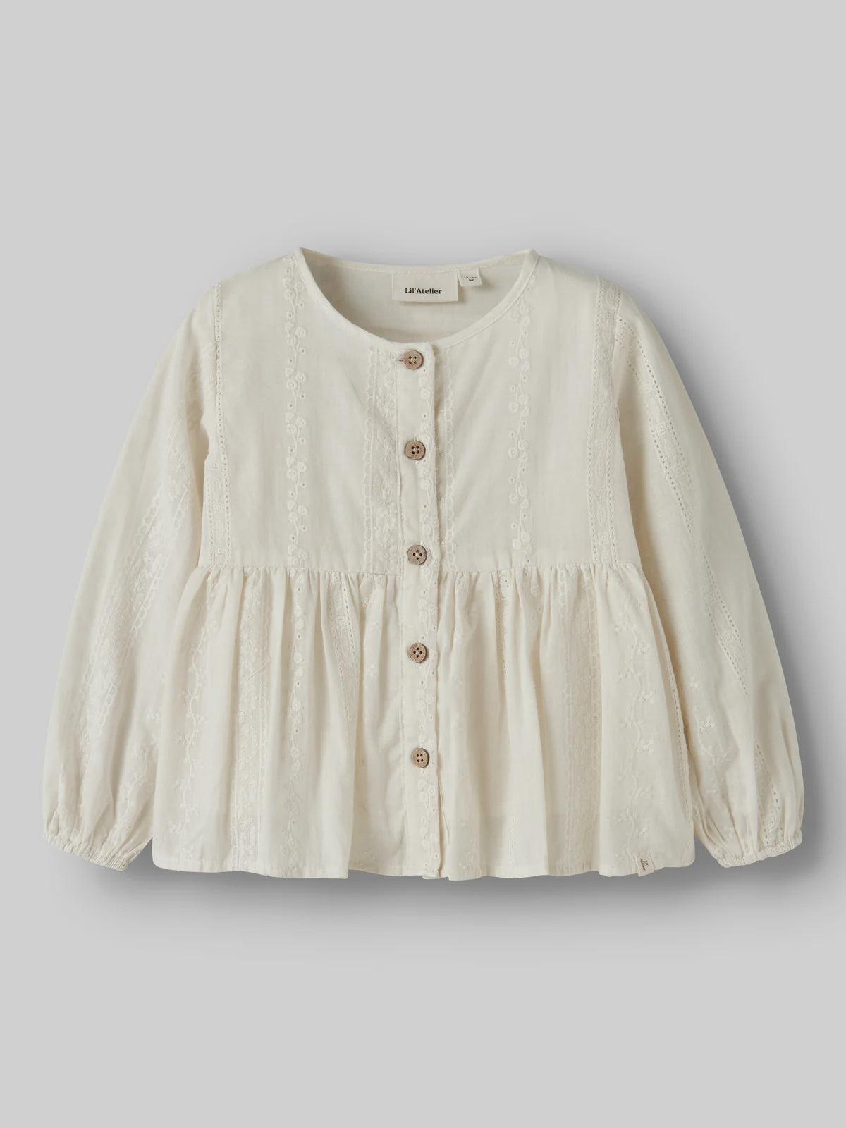 Lil 'atelier | Loba Ls loose shirt turtledove