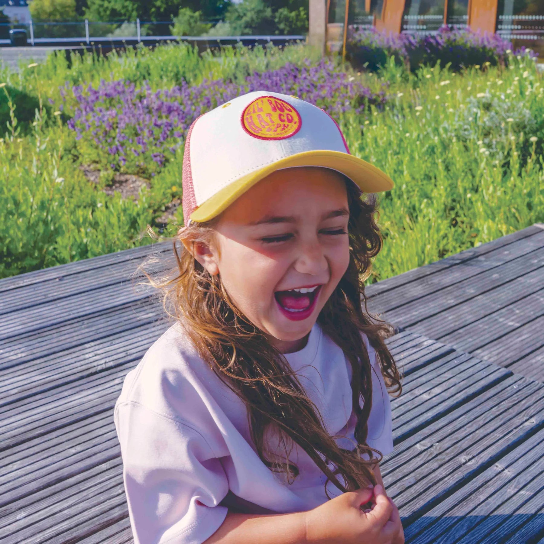 Lil'Boo | Trucker cap - yellow/red