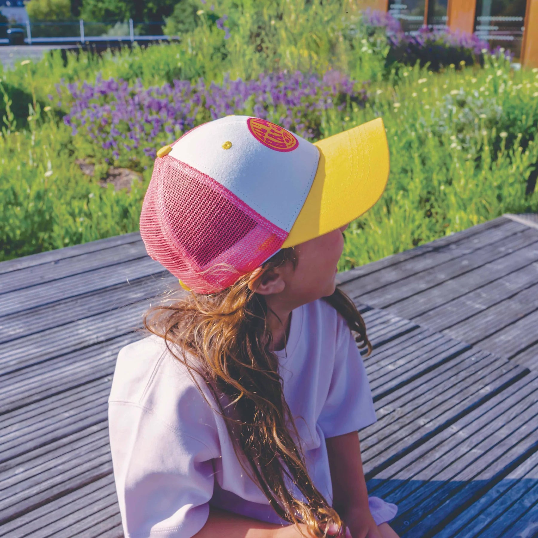 Lil'Boo | Trucker cap - yellow/red
