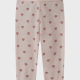 Lil'Atelier | Noel wool legging - Morganite heart
