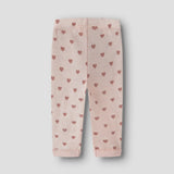 Lil'Atelier | Noel wool legging - Morganite heart