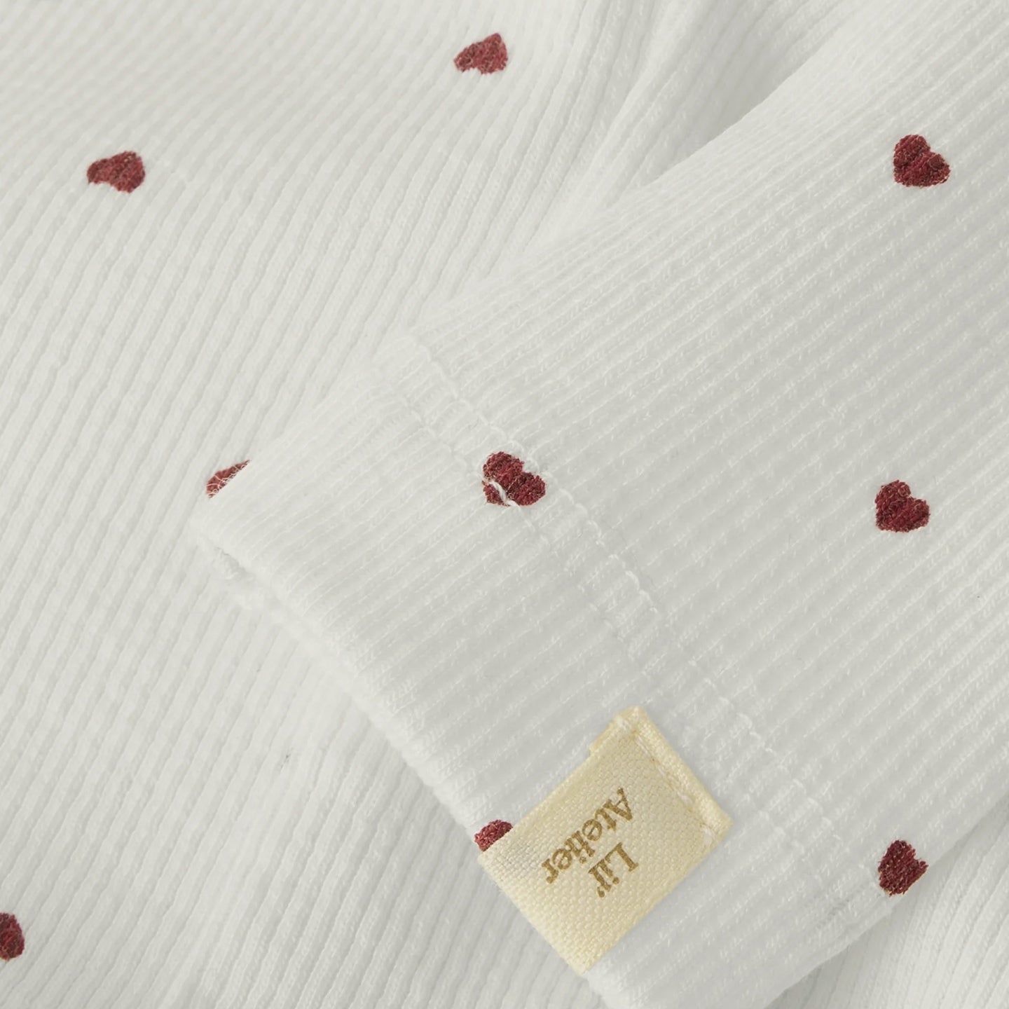 Lil'atelier | Gago slim legging - coconut milk heart