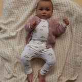 Lil’atelier | Layo Kim slim legging | Coconut milk/rainbow