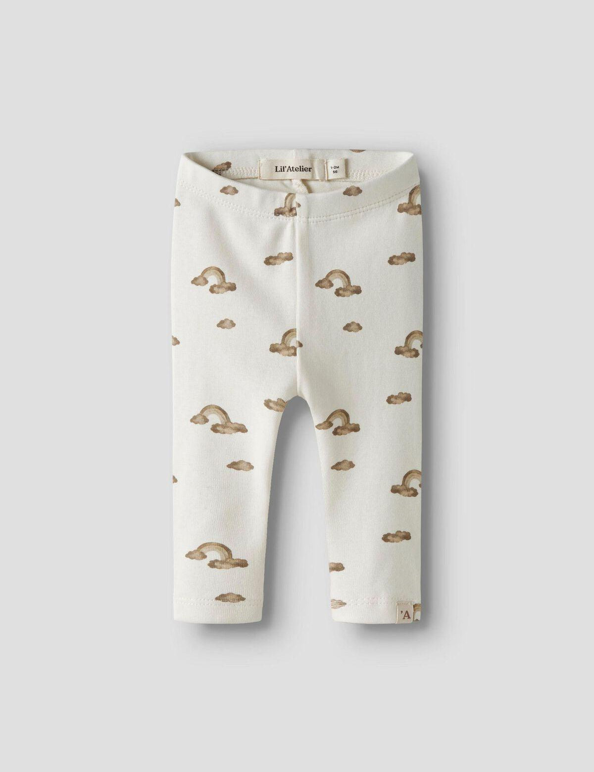 Lil’atelier | Layo Kim slim legging | Coconut milk/rainbow