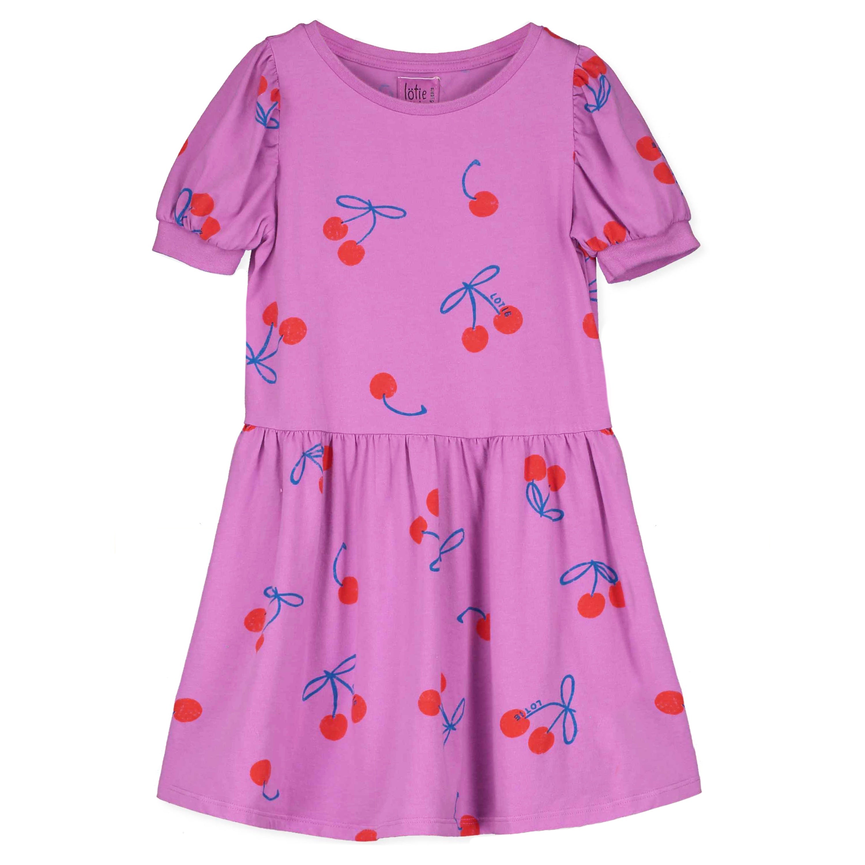 Lotiekids | Bloused sleeve dress - magenta