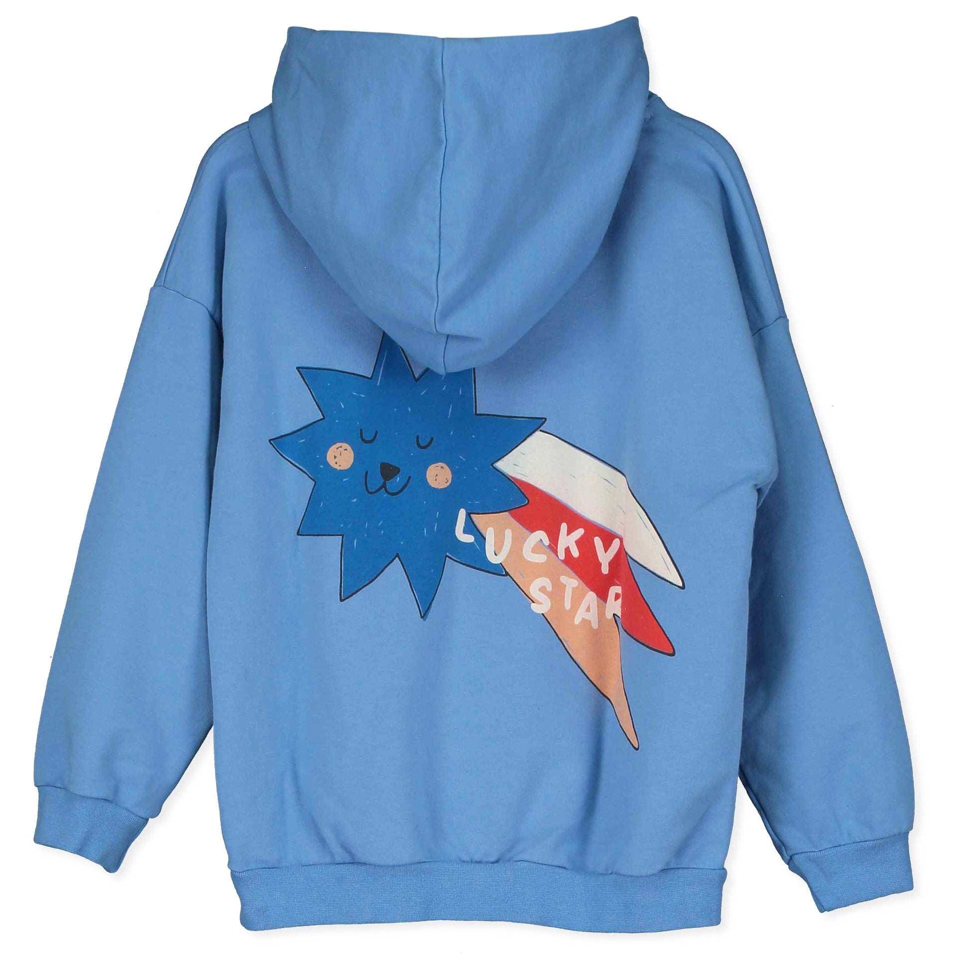 Lotiekids | hooded sweatshirt - baja blue