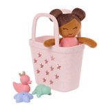 LullaBaby Badpop met Accessoires in Mandje