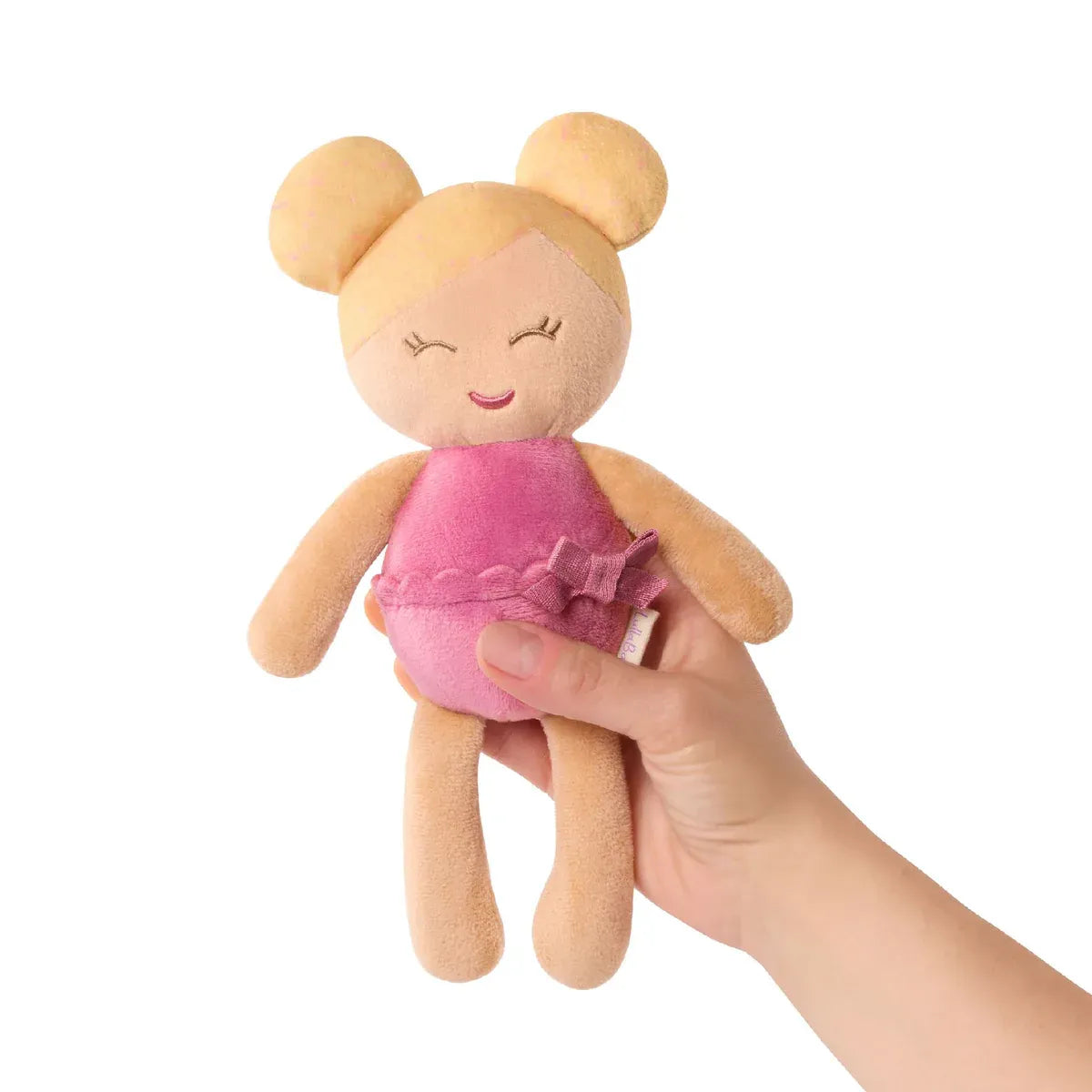 LullaBaby Badpop met Accessoires in Mandje Roze