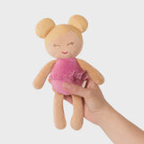 LullaBaby Kleine Pluche Badpop Blond Haar