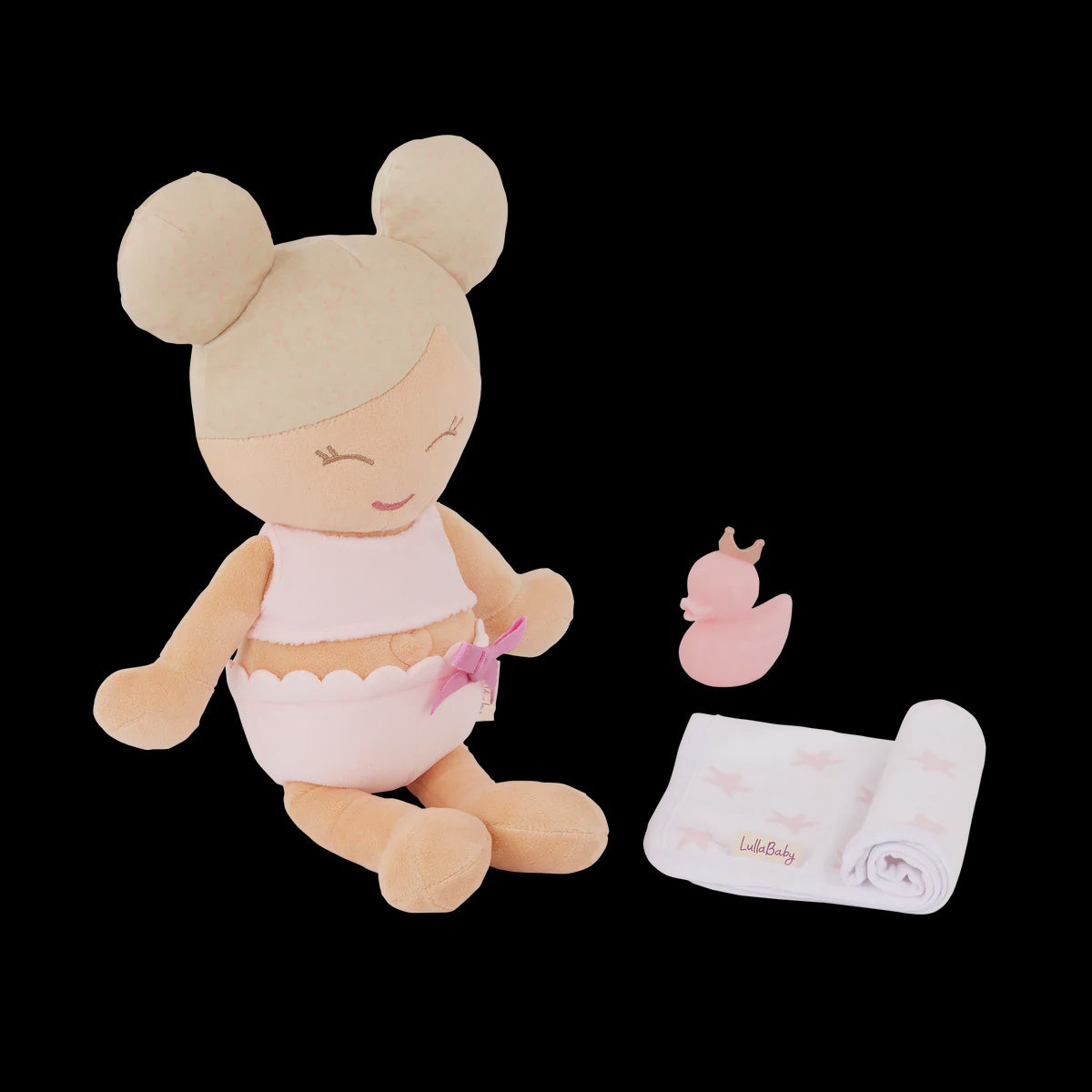 LullaBaby Pluche Badpop met Accessoire (LBY7236)