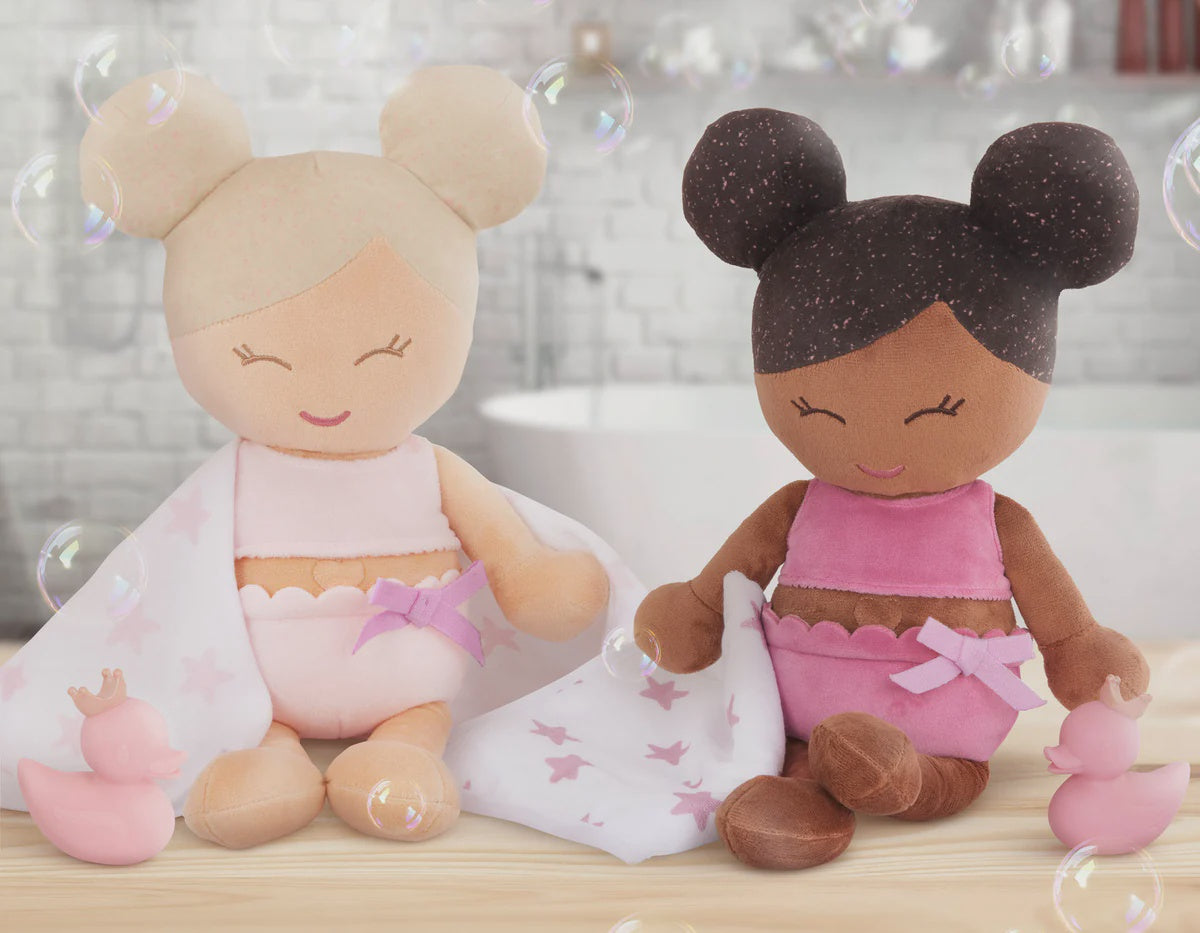 LullaBaby Pluche Badpop met Accessoire (LBY7262)
