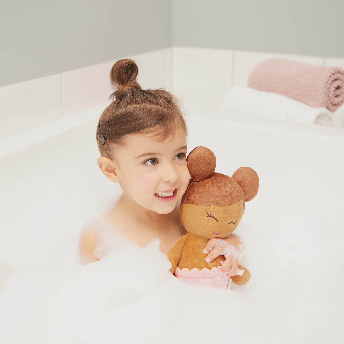 LullaBaby Pluche Badpop met Accessoire (LBY7262)