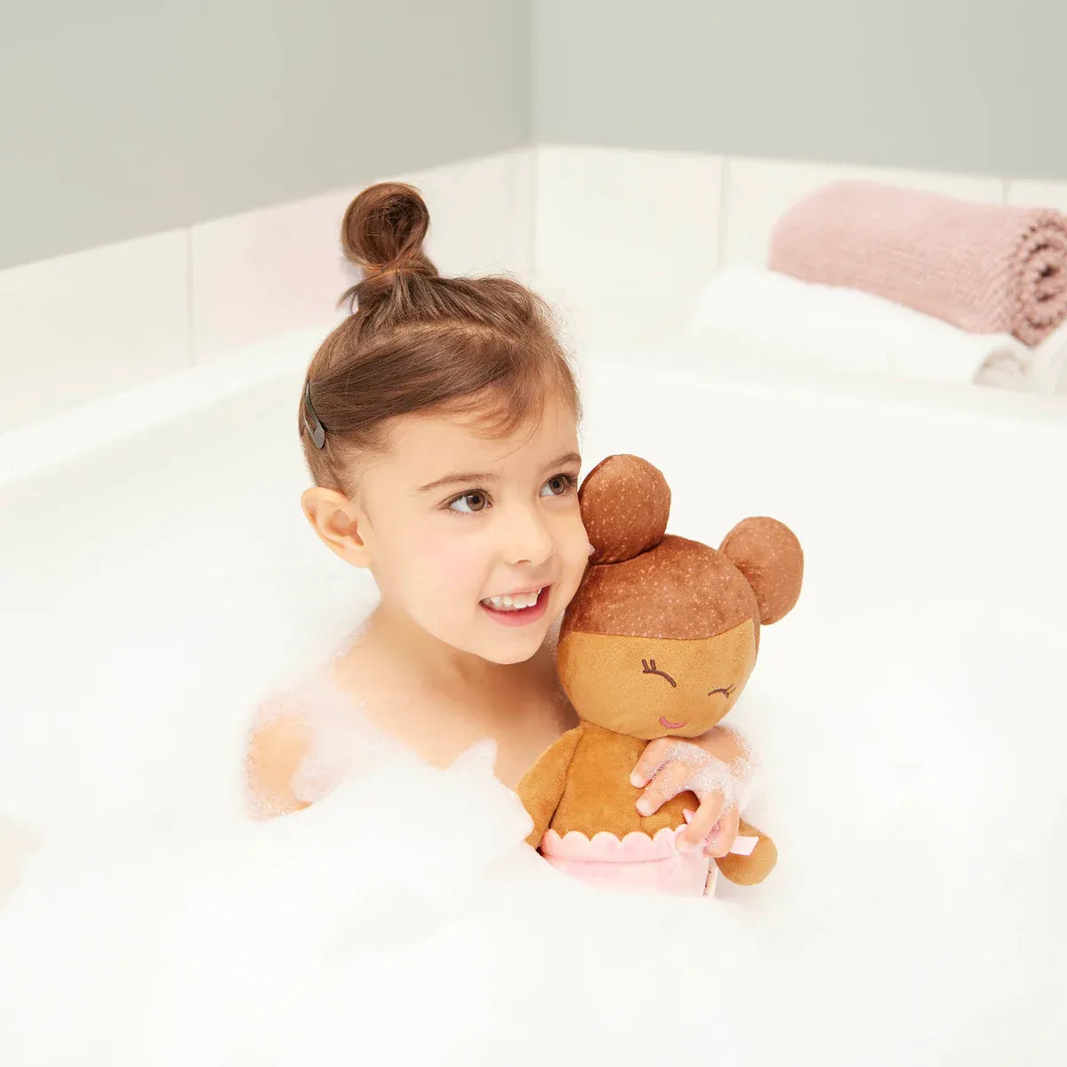 LullaBaby Pluche Badpop met Accessoire (LBY7262)