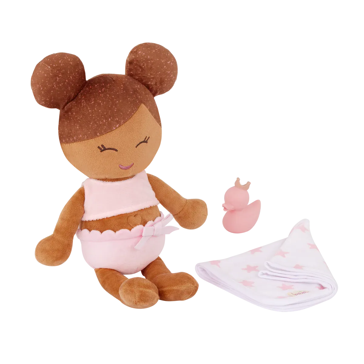 LullaBaby Pluche Badpop met Accessoire (LBY7262)