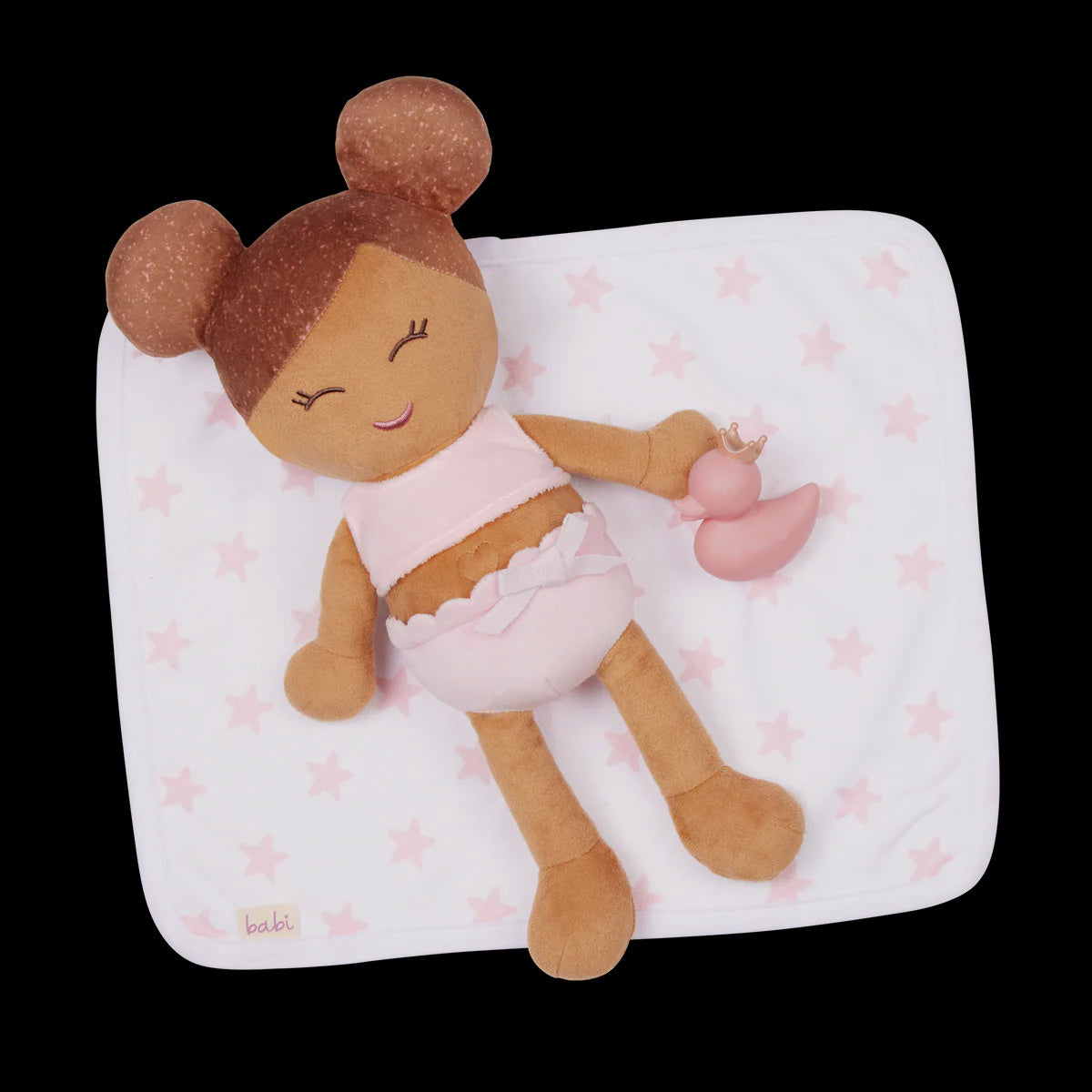 LullaBaby Pluche Badpop met Accessoire (LBY7262)