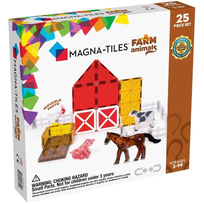 Magnatiles | Farm animals-25 stuks