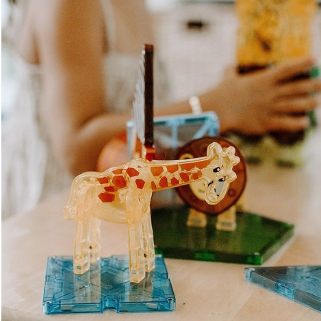 Magnatiles | Safari animals - 25 stuks
