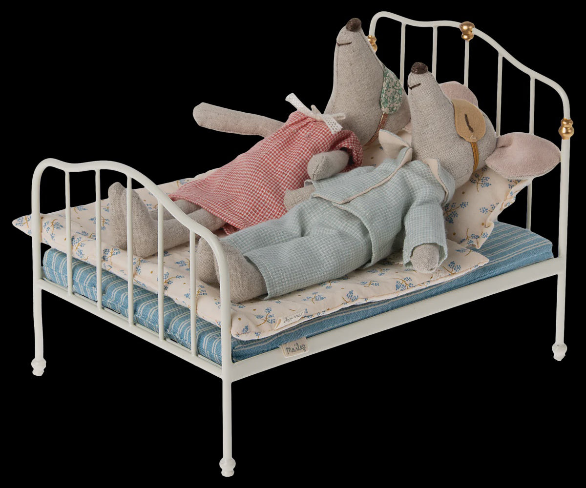 Maileg | Bed mouse - off white