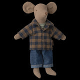 Maileg | Dad Mouse light brown