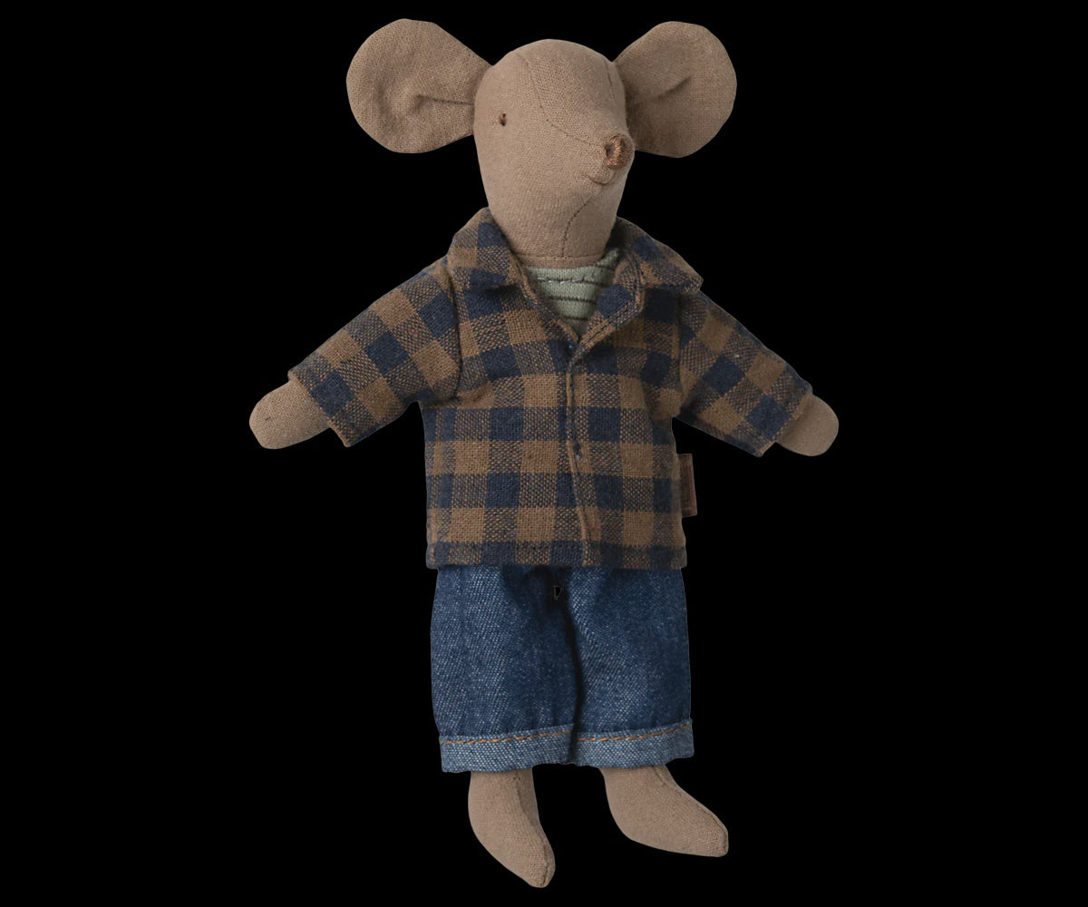 Maileg | Dad Mouse light brown