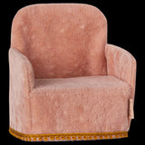 Maileg | Folding chair, Mouse - Rose