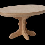 Maileg - Oval coffee table, Mouse - Nature