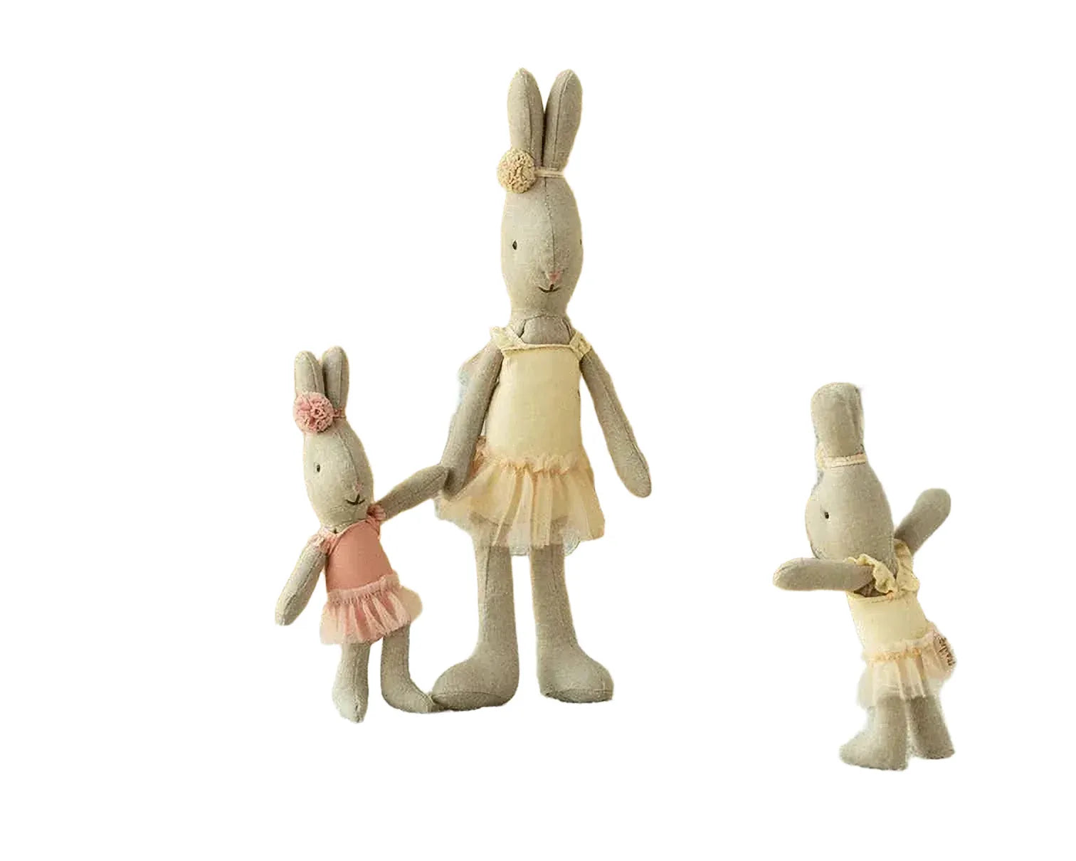 Maileg | Rabbit Micro - Ballet suit and skirt rose