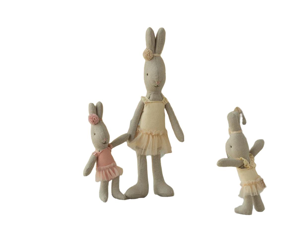Maileg | Rabbit Micro - Ballet suit and skirt rose