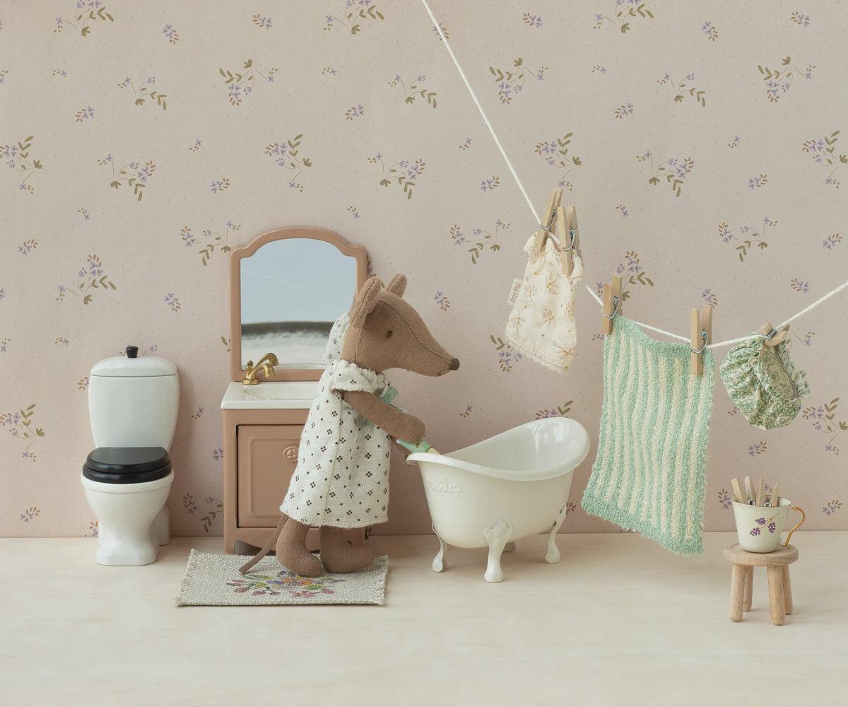 Maileg |Sink dresser Dark Powder-1