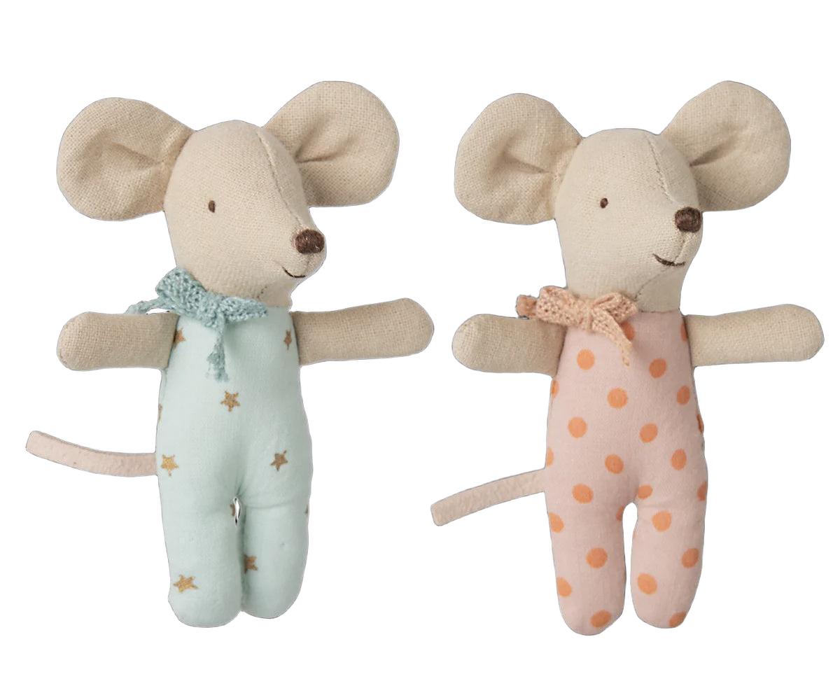 Maileg | Twins, baby mice in matchbox