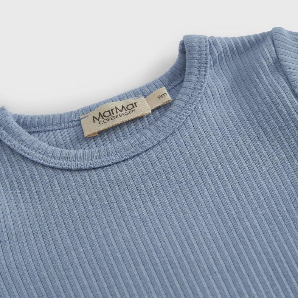 MarMar Copenhagen | Body SS Romper - Blue Iris
