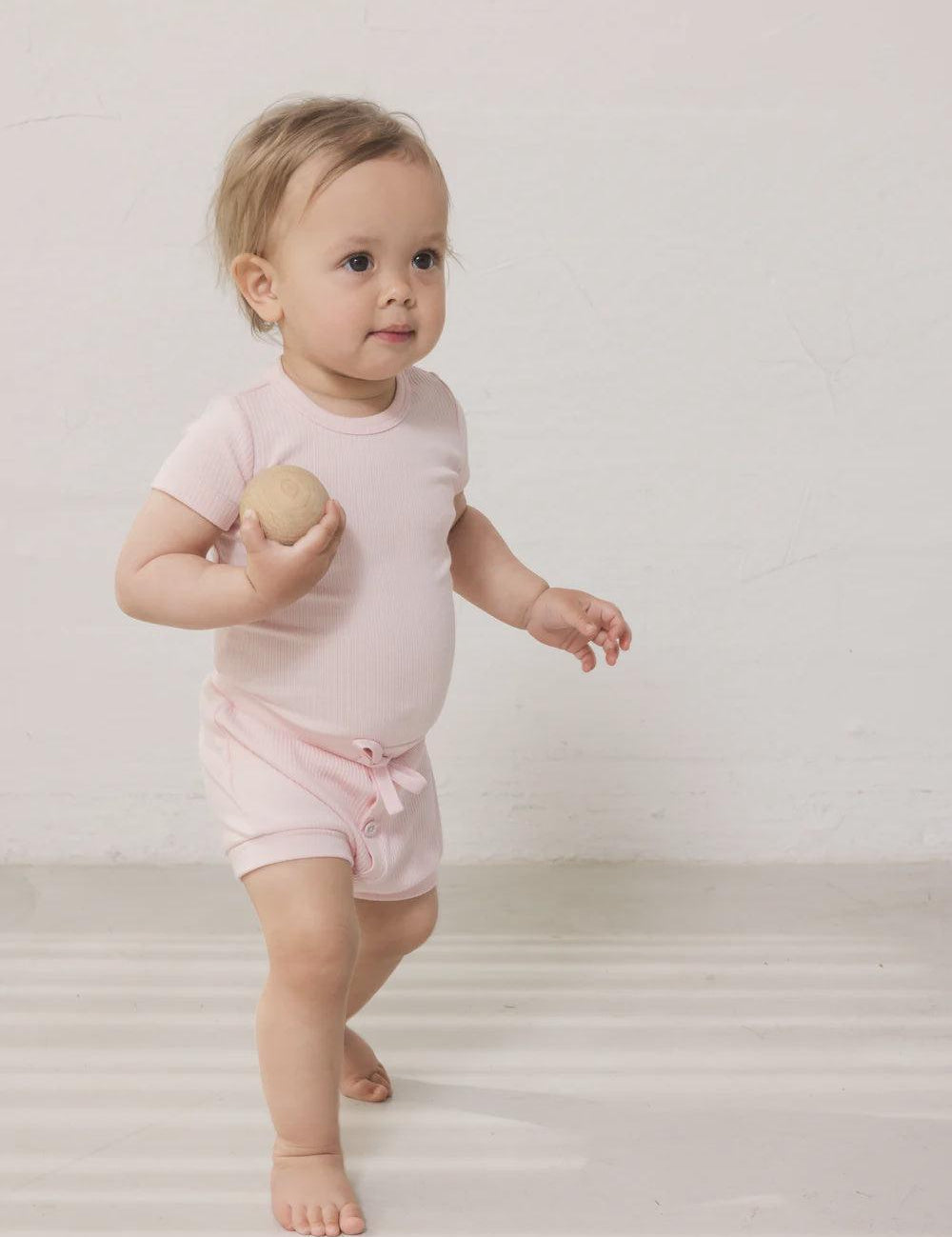 MarMar Copenhagen | Body SS Romper - Rose Touch