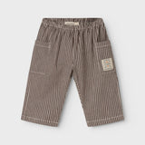 MarMar Copenhagen | Panto broek | Dark brownie stripe