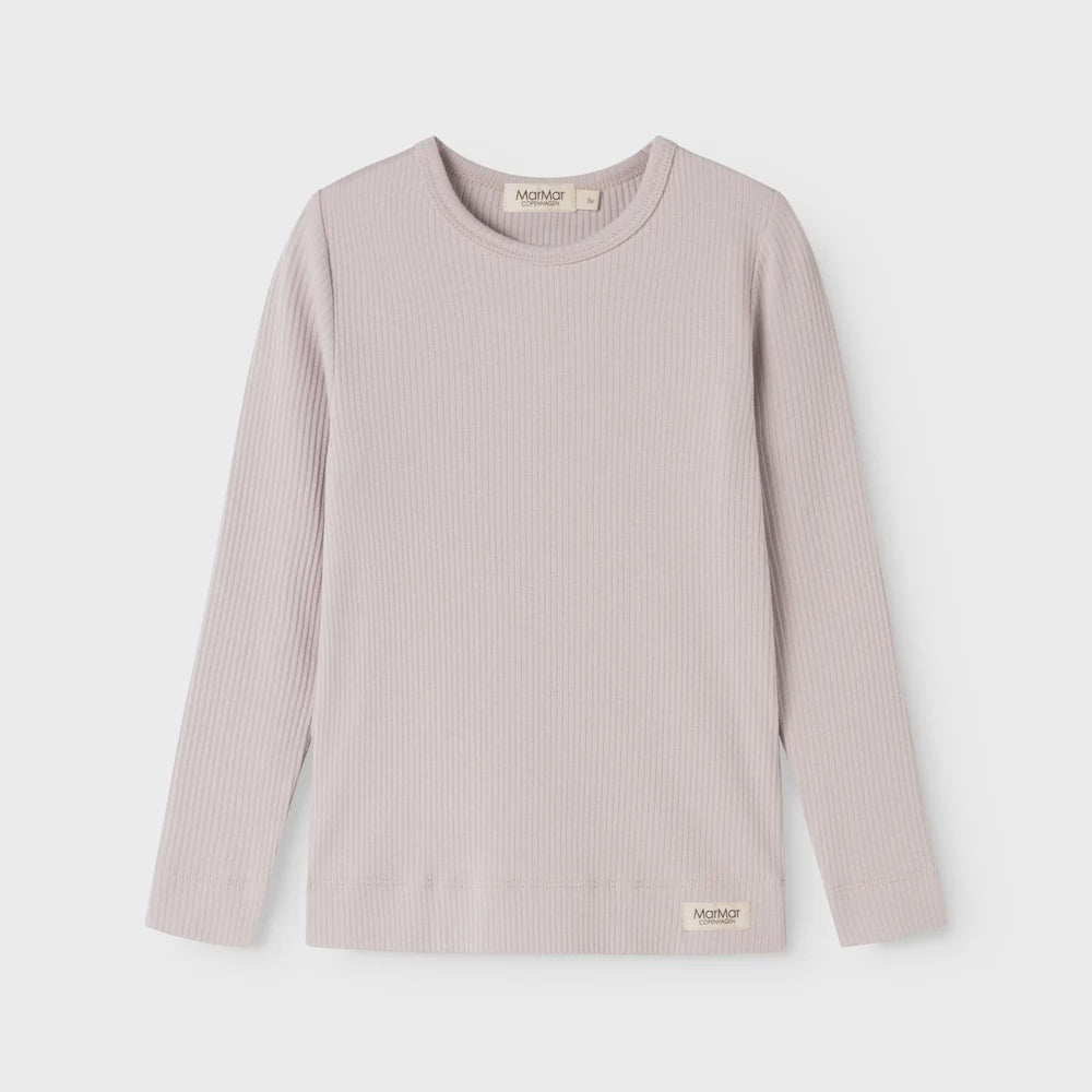 MarMar Copenhagen | Plain tee longsleeve | Cloud gray