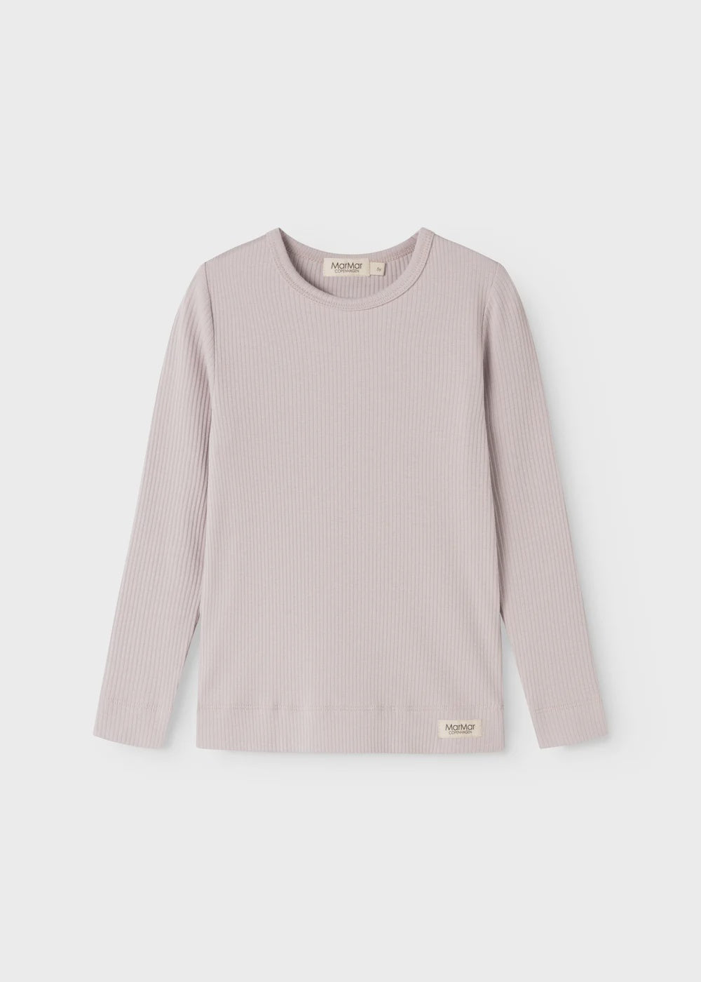 MarMar Copenhagen | Plain tee longsleeve | Cloud gray