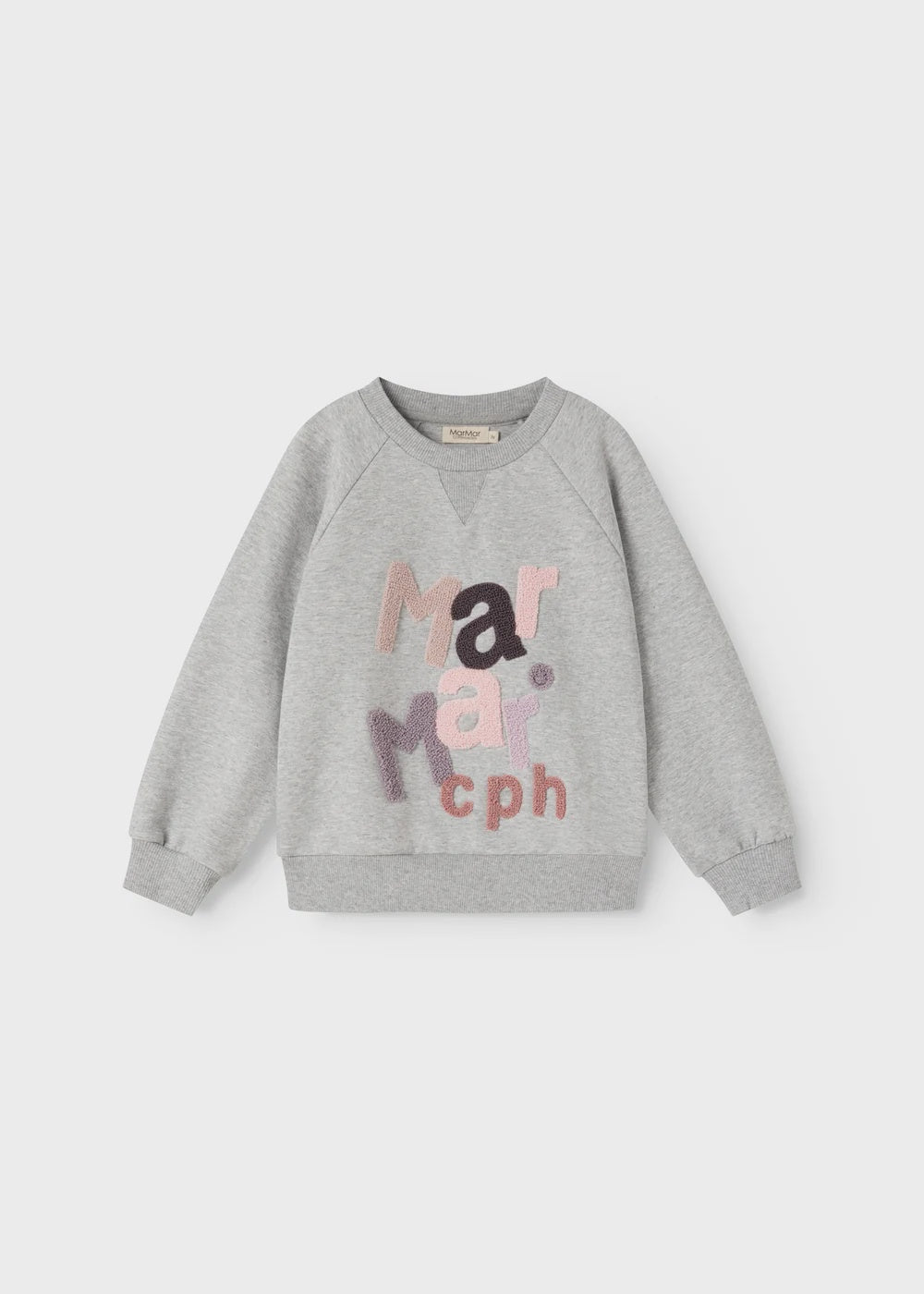 MarMar Copenhagen | Theos sweatshirt | Cloud grey logo