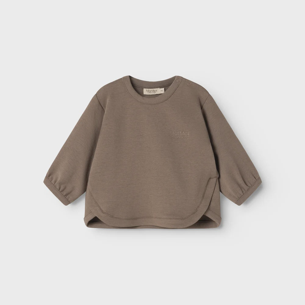 MarMar Copenhagen | Toan baby sweatshirt | Dusty brown