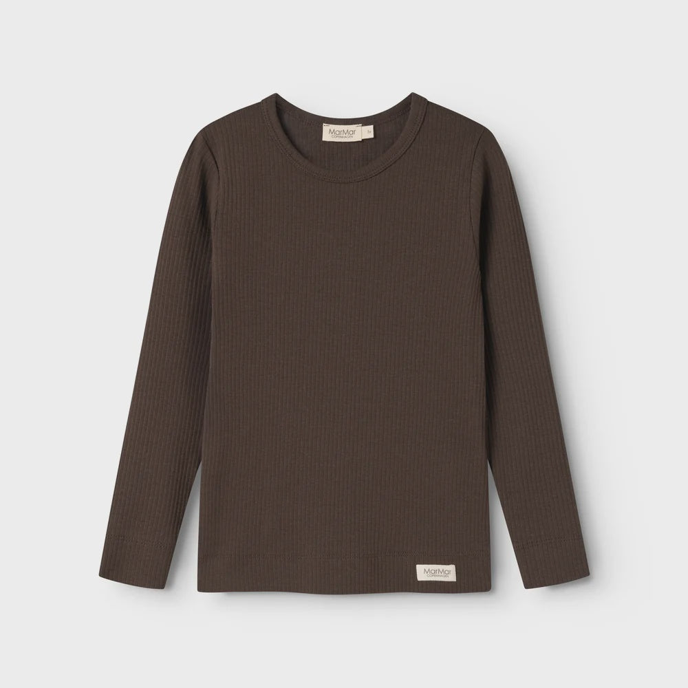 MarMar Copenhagen | tee longsleeve | Dark roast