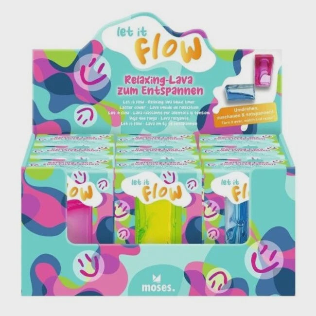 Moses | Let it flow Relaxing lava - 3 kleuren