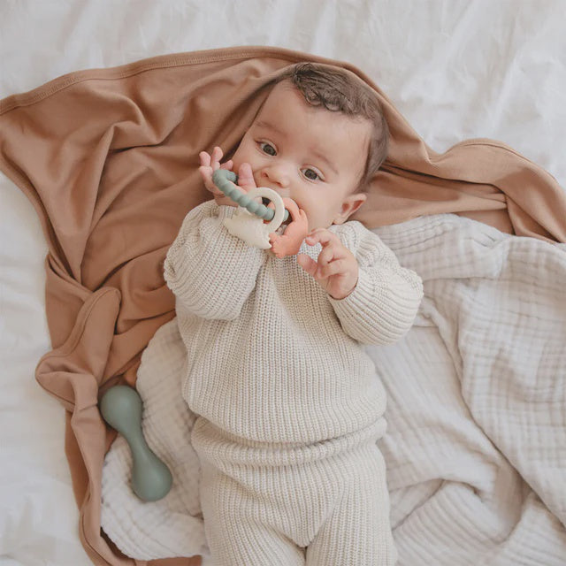 Mushie | Nature teething ring nature