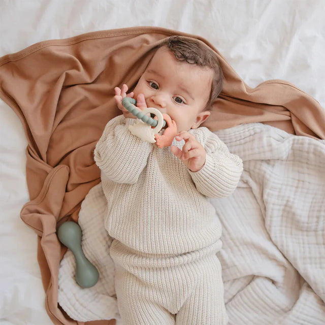 Mushie | Nature teething ring nature