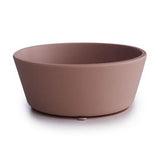 Mushie | Silicone bowl met zuignap | Cloudy mauve