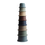 Mushie | Stacking cups forest
