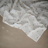 Mushie | Swaddle 120x120 Sparrow